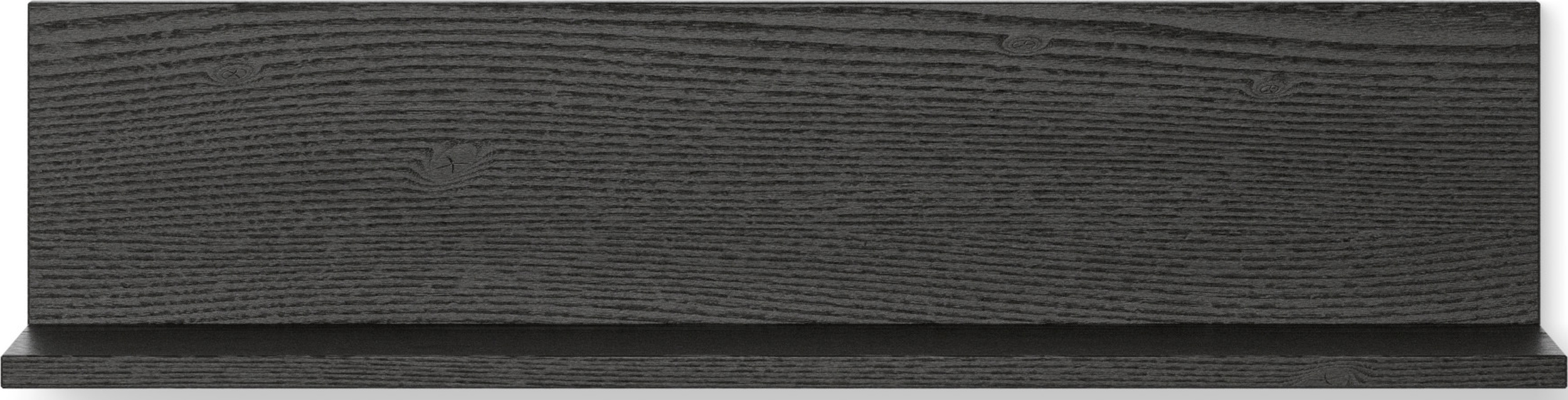 Półka ścienna Tana 75 cm czarny dąb