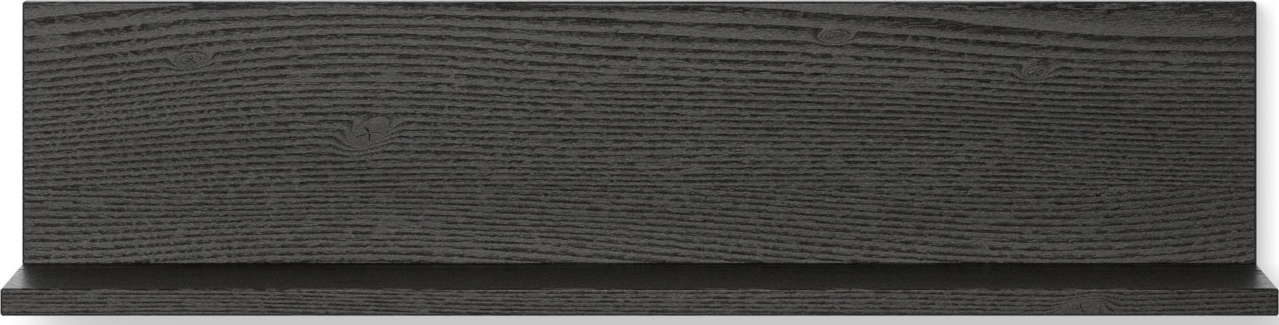 Półka ścienna Tana 75 cm czarny dąb