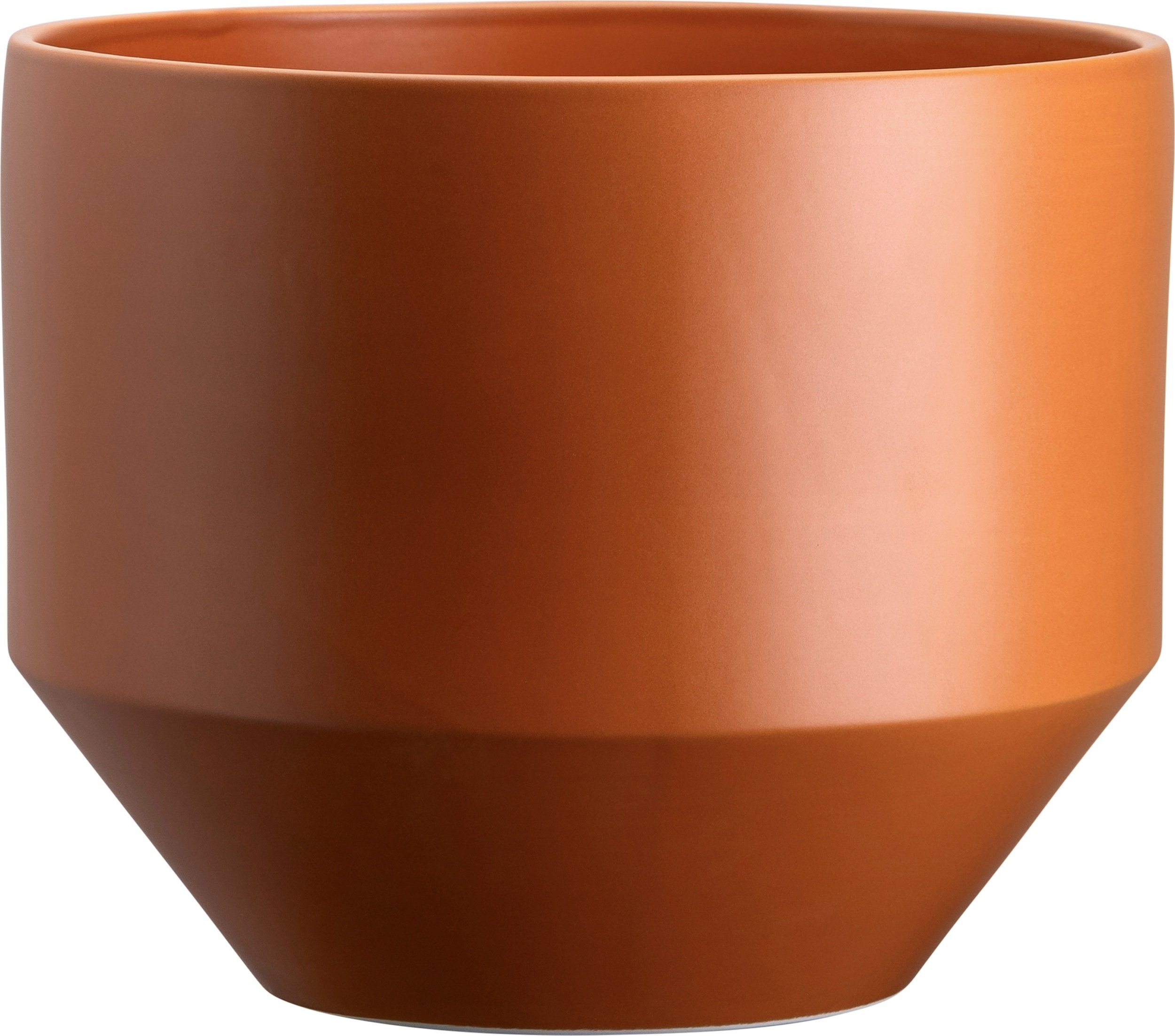 Doniczka Lily 25 cm pomarańczowa