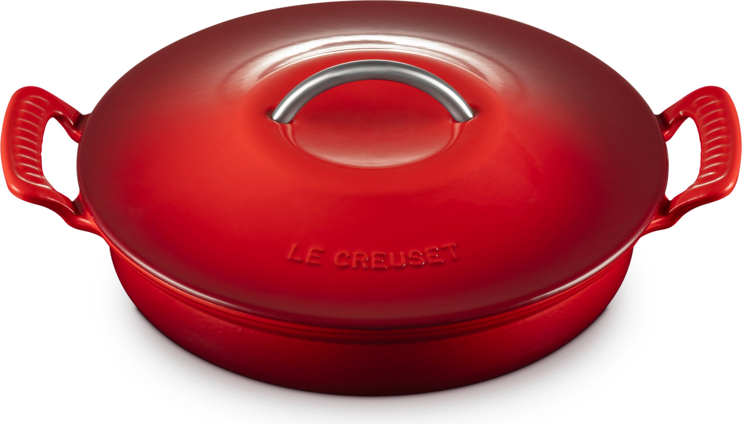 Garnek Modern Heritage Gourmet niski 28 cm wiśniowy