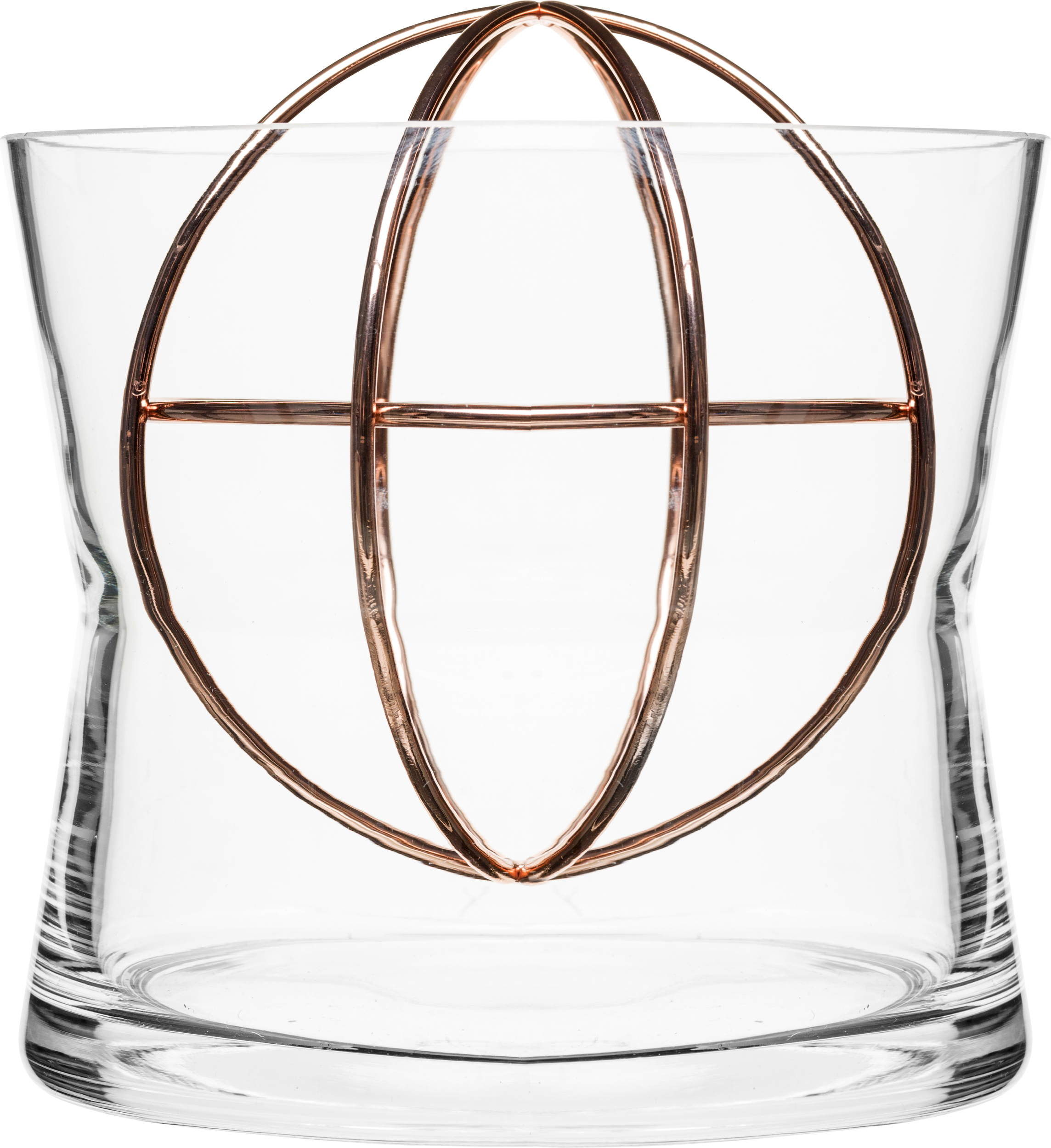 Wazon Sphere L miedziany