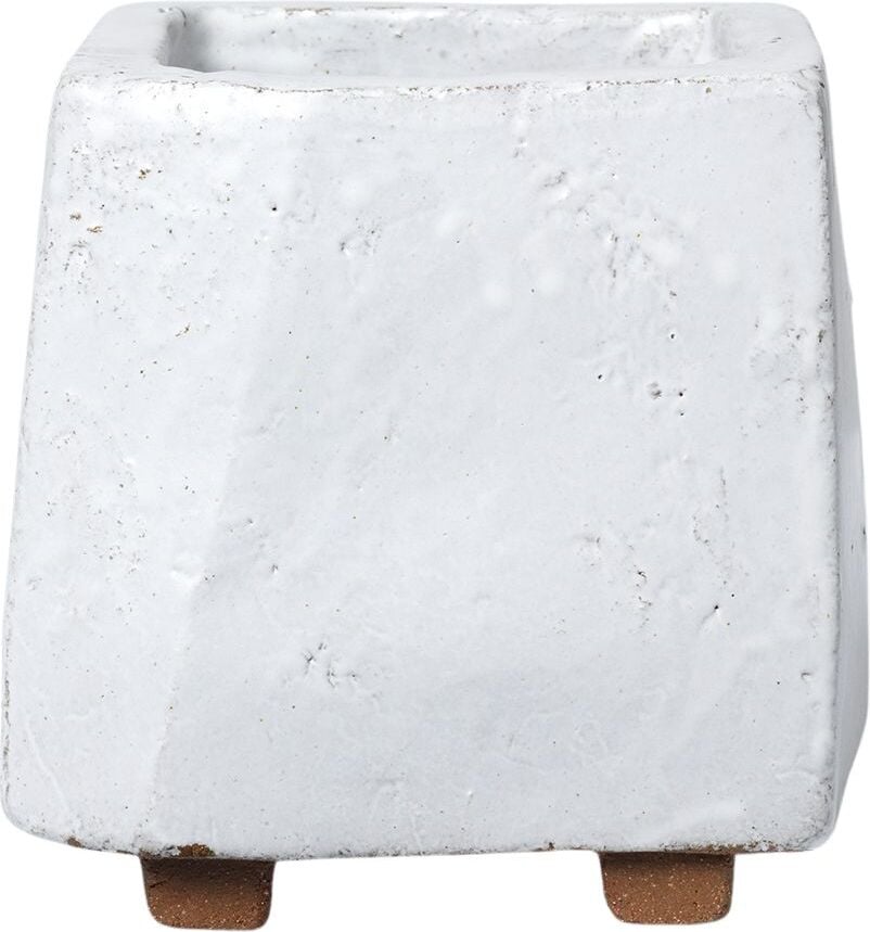 Doniczka Kurinu biała