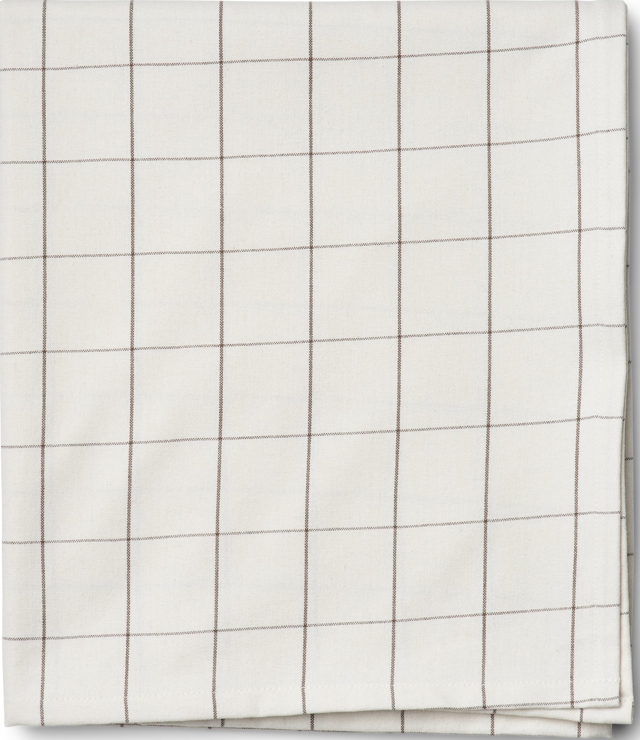 Obrus Humdakin Check 140 x 240 cm brązowy