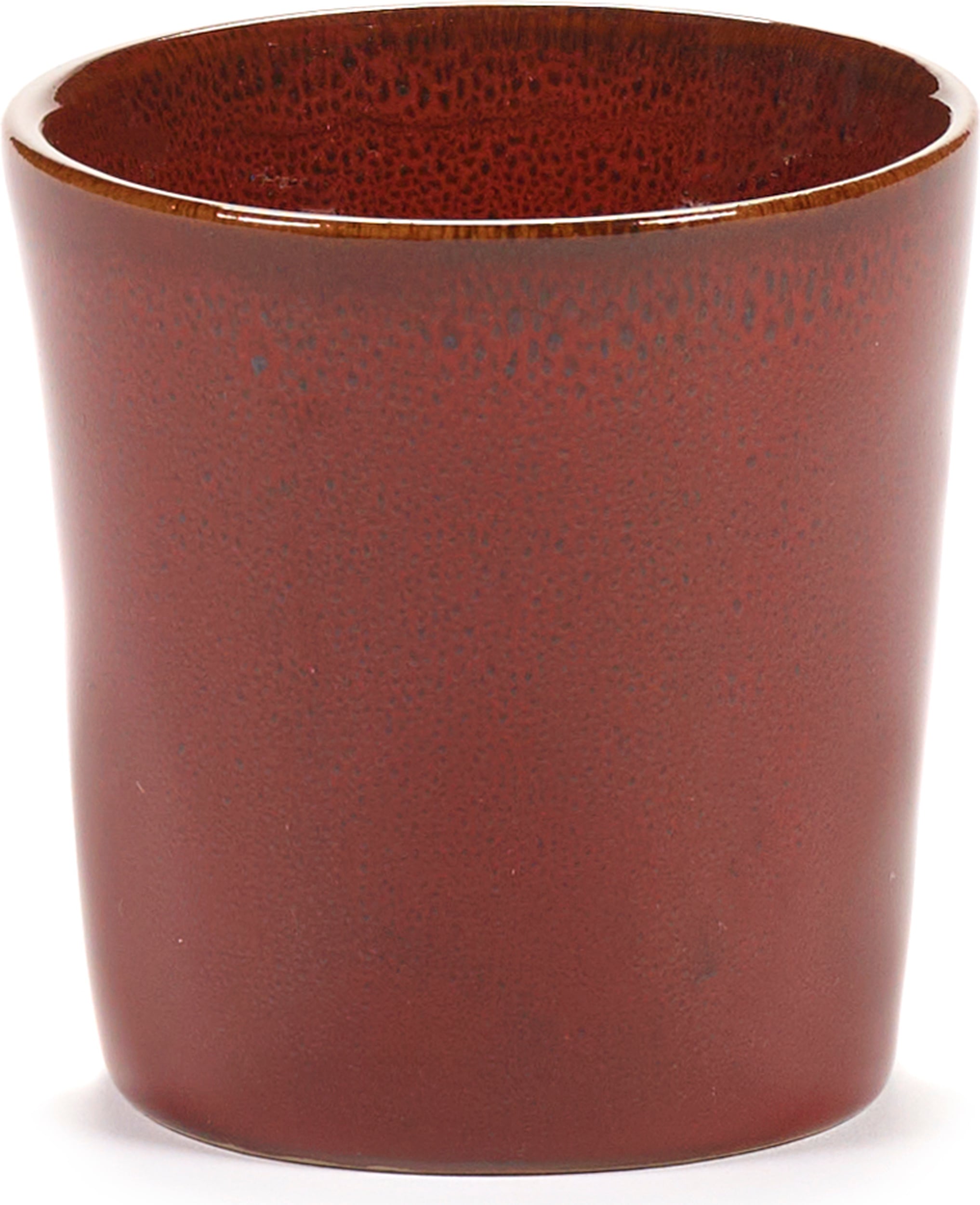 Kubek do kawy bez ucha La Mère 130 ml czerwony