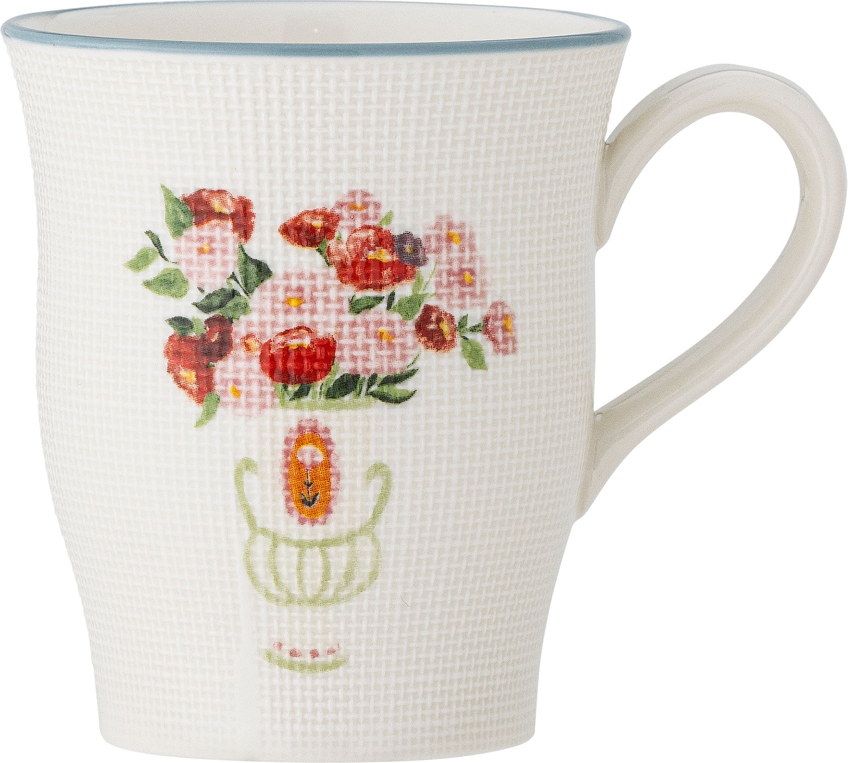 Kubek Dorothy 310 ml biało-niebieski