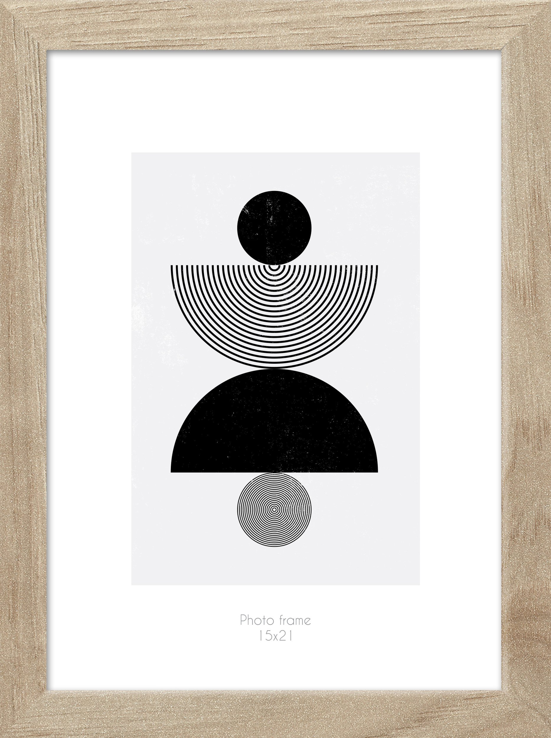 Ramka na zdjęcia Kyoto 15 x 21 cm beżowa