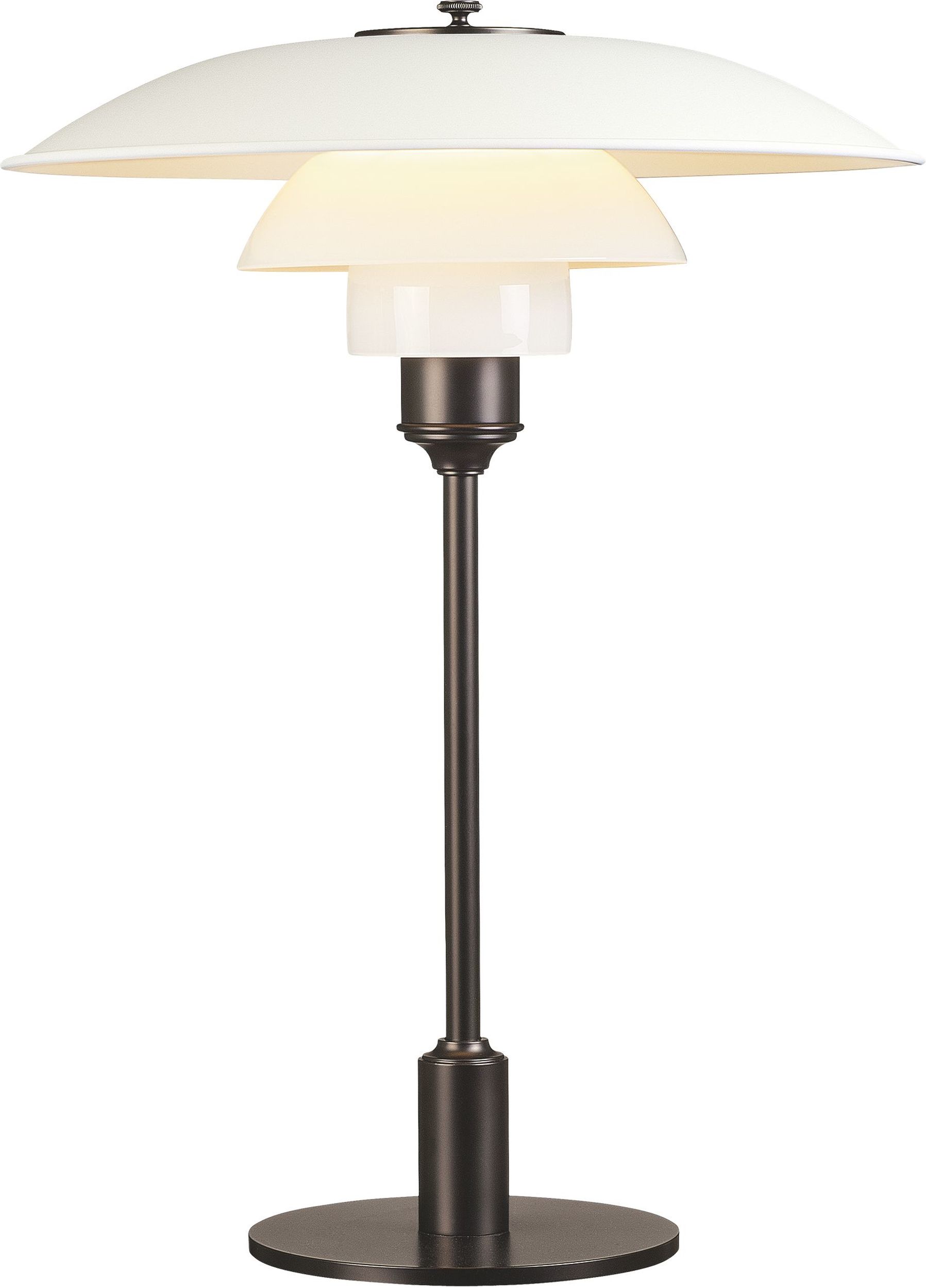 Lampa stołowa PH 33 cm biała