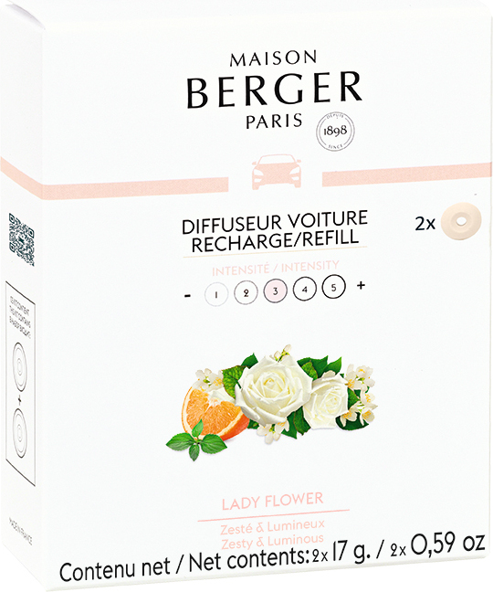 Zapach do dyfuzora samochodowego Lady Flower