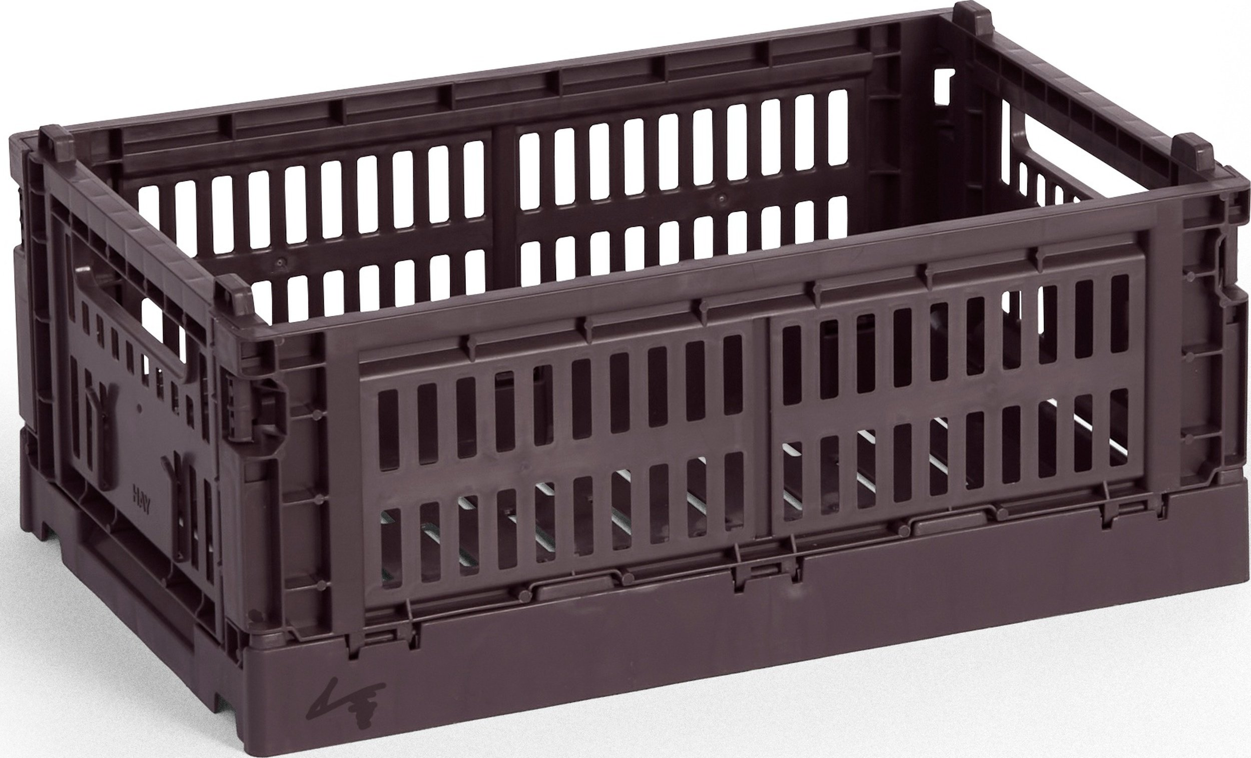 Kosz do przechowywania Hay Colour Crate S bordowy