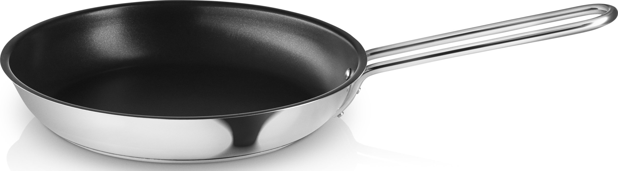 Patelnia Eva Trio 24 cm stal nierdzewna z powłoką Slip-Let