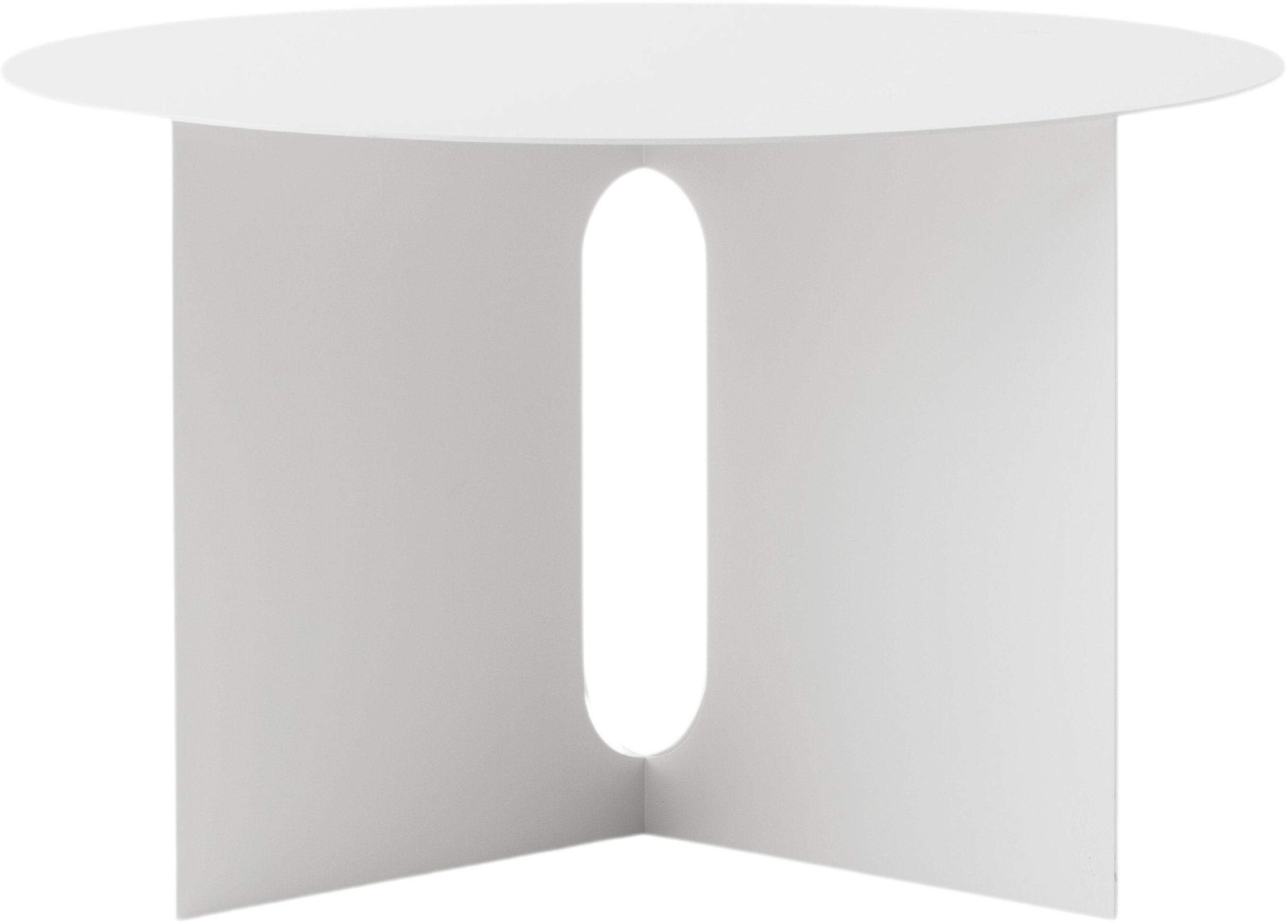 Stolik kawowy Androgyne 63 cm kość słoniowa