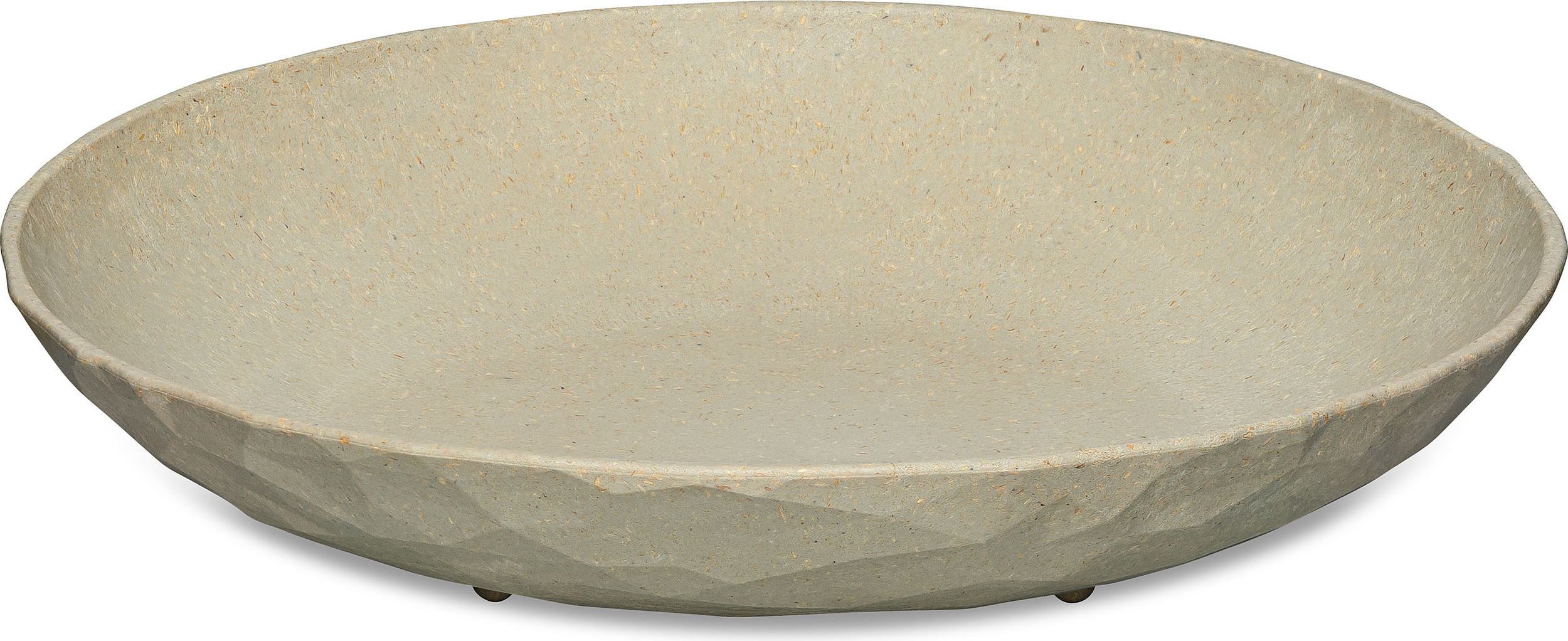 Talerze głębokie Club Organic Nature piaskowe 4 szt.