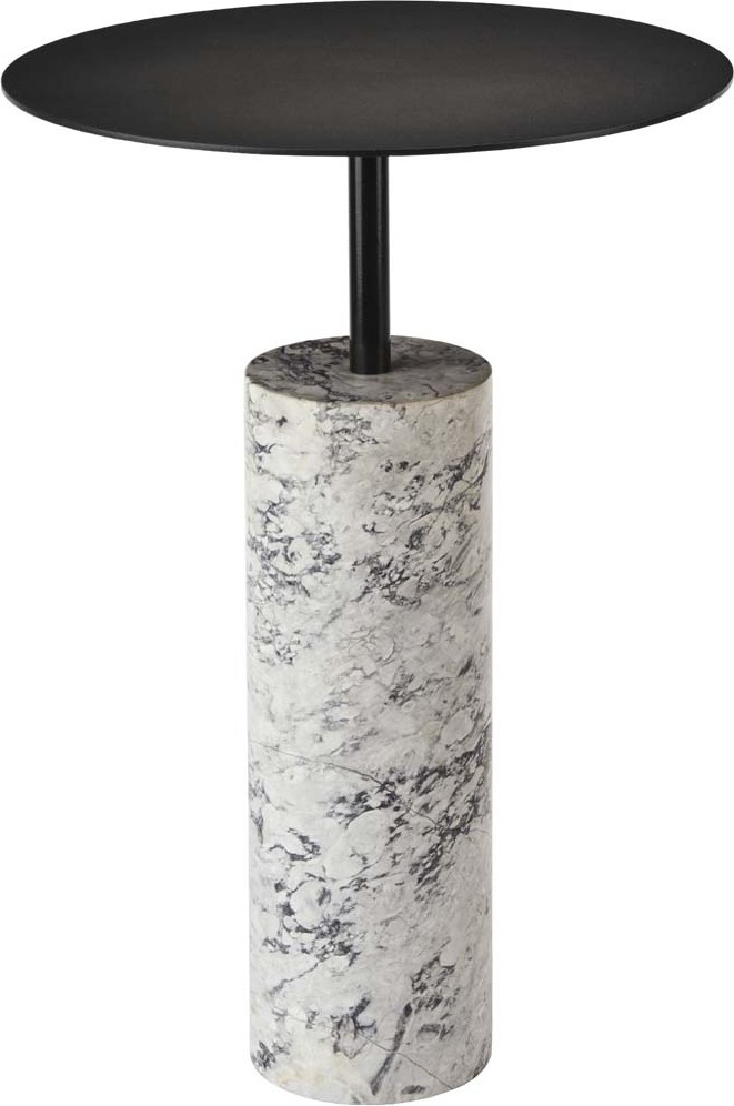 Stolik boczny Nero jasnoszary