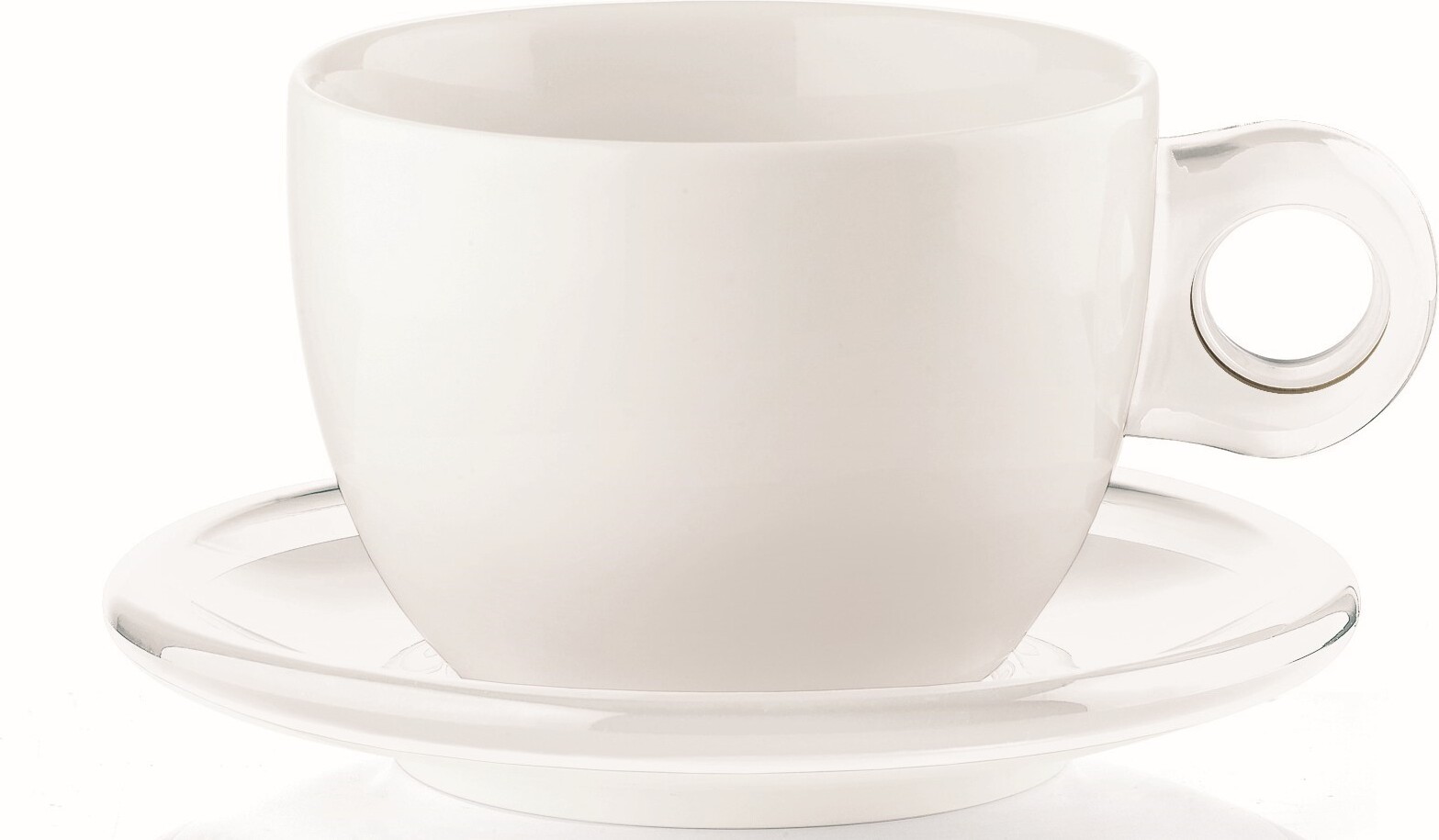 Filiżanki do herbaty Gocce transparentne 2 szt.