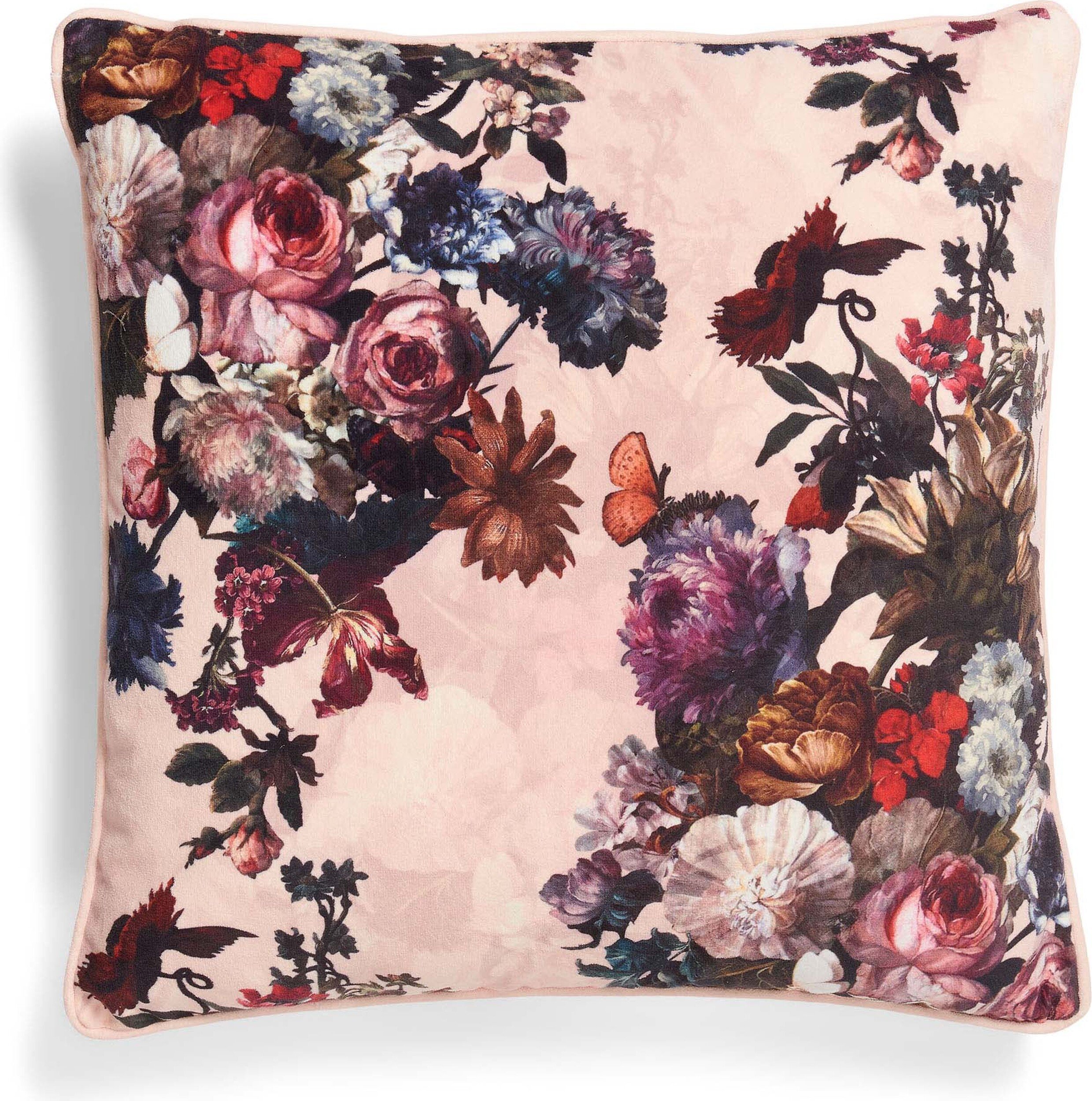 Poduszka dekoracyjna Karli 50 x 50 cm różowa