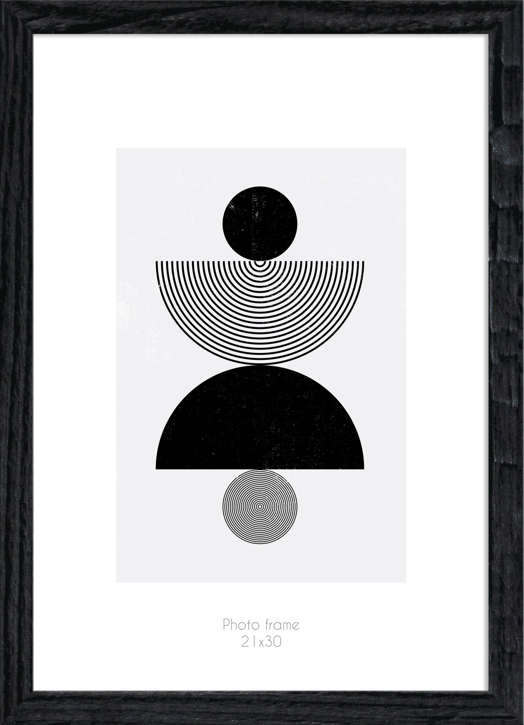 Ramka na zdjęcia Kyoto 21 x 30 cm czarna