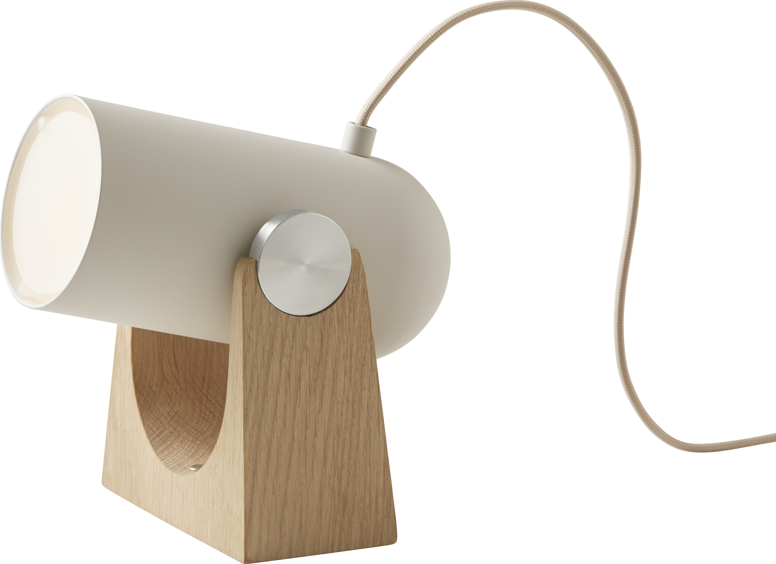 Lampa stołowa i ścienna Carronade piaskowa