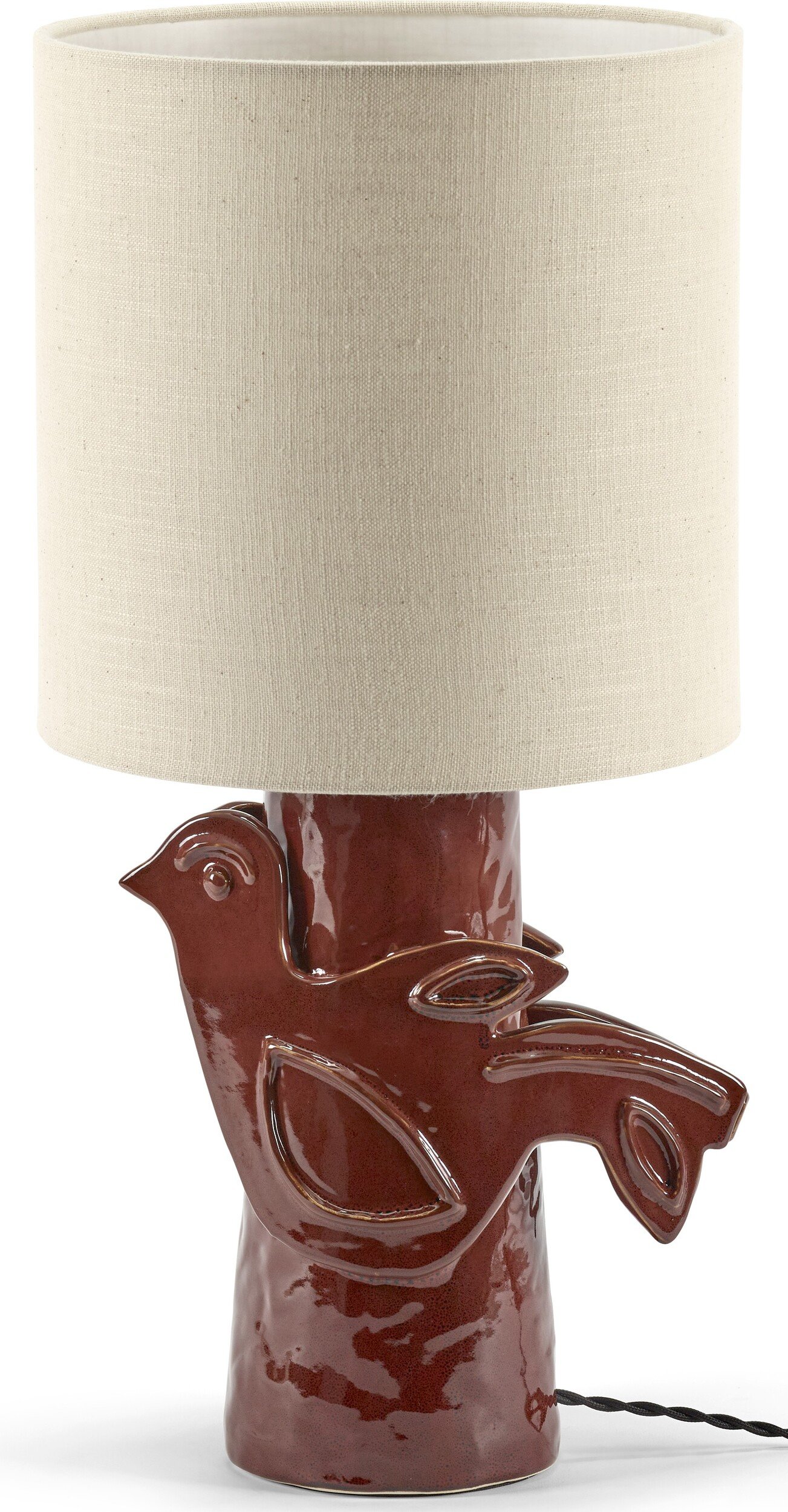 Lampa stołowa Paloma czerwona