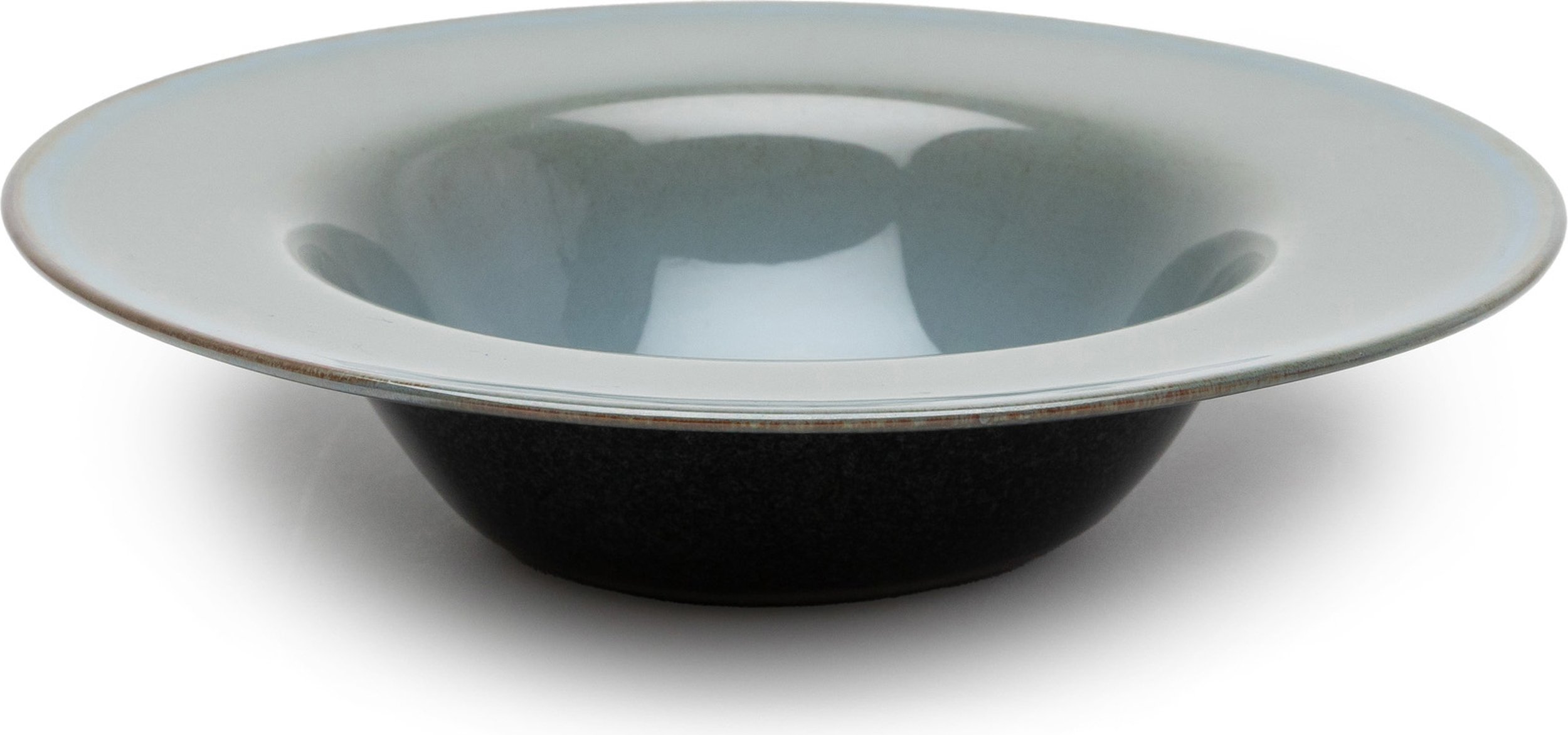 Talerz do makaronu Terres de Rêves 21,3 cm niebieski