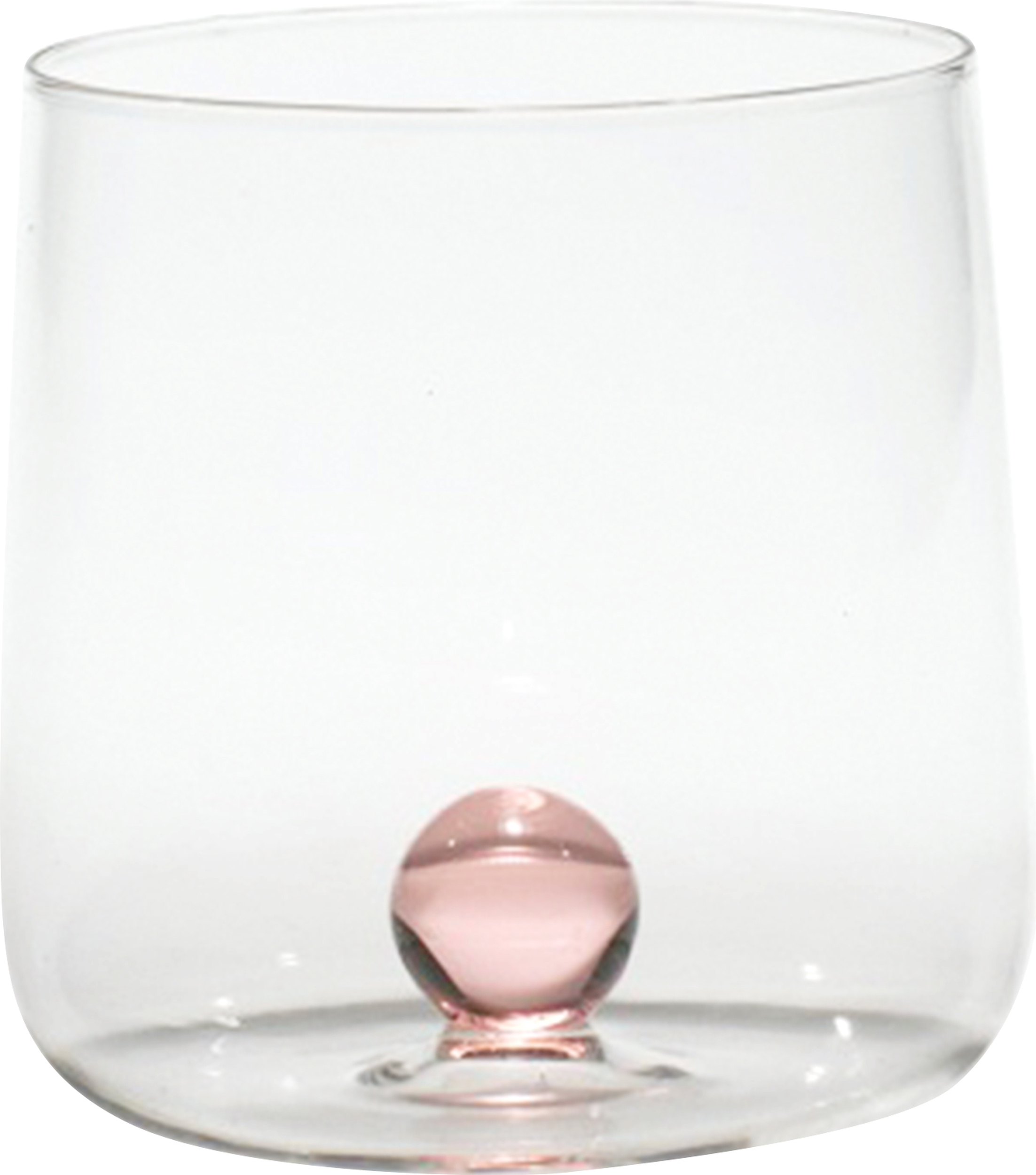 Szklanka Bilia 440 ml różowa