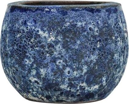 Osłonka na doniczkę Pavi 28 cm niebieska