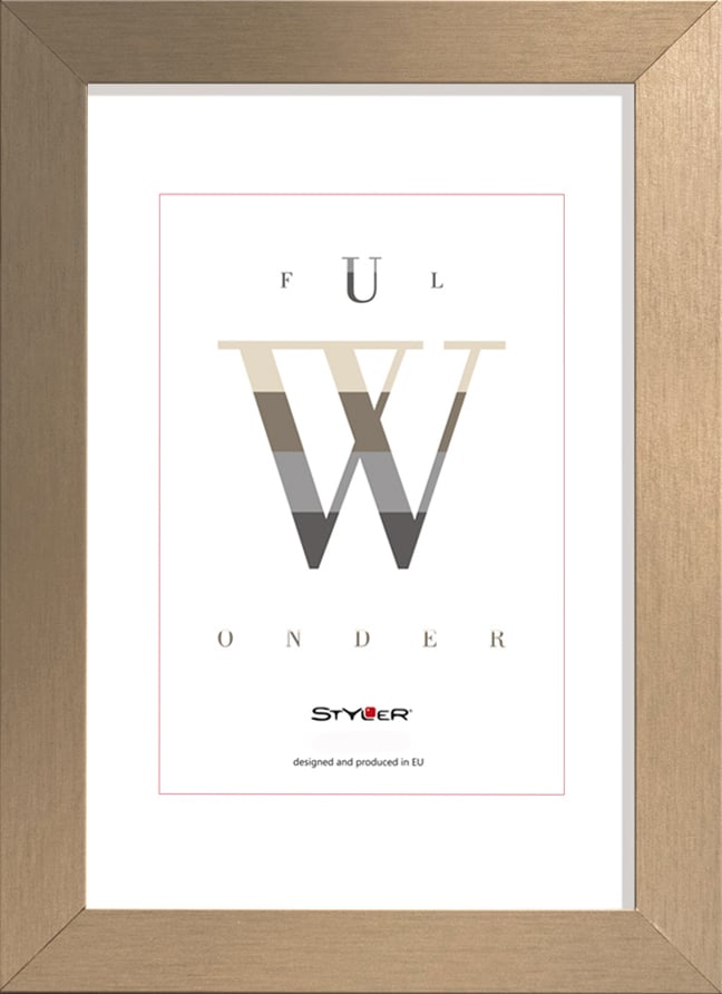 Ramka na zdjęcia Sanremo 21 x 30 cm złota