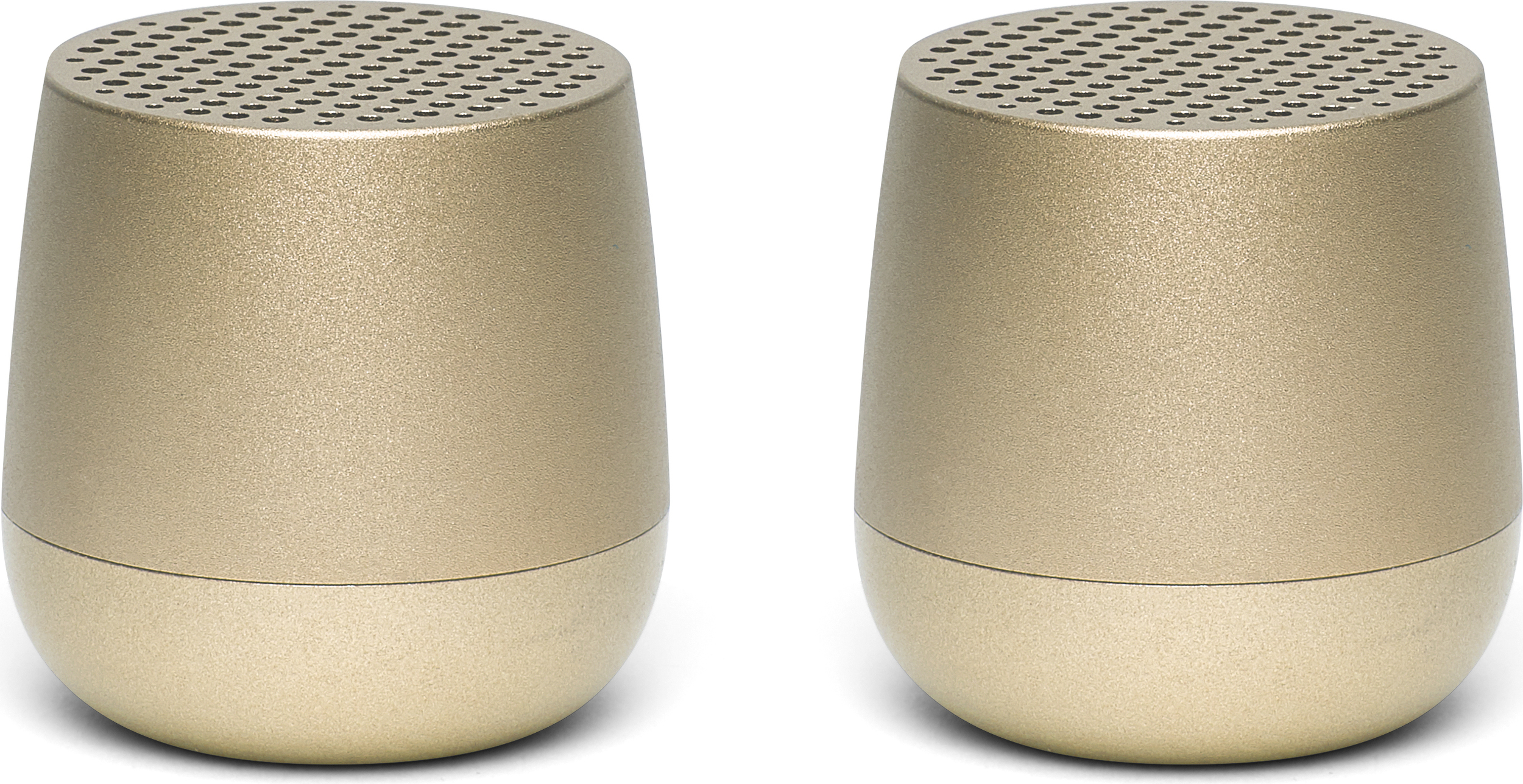 Głośniki Twin Mino+ złote aluminiowe 2 szt.