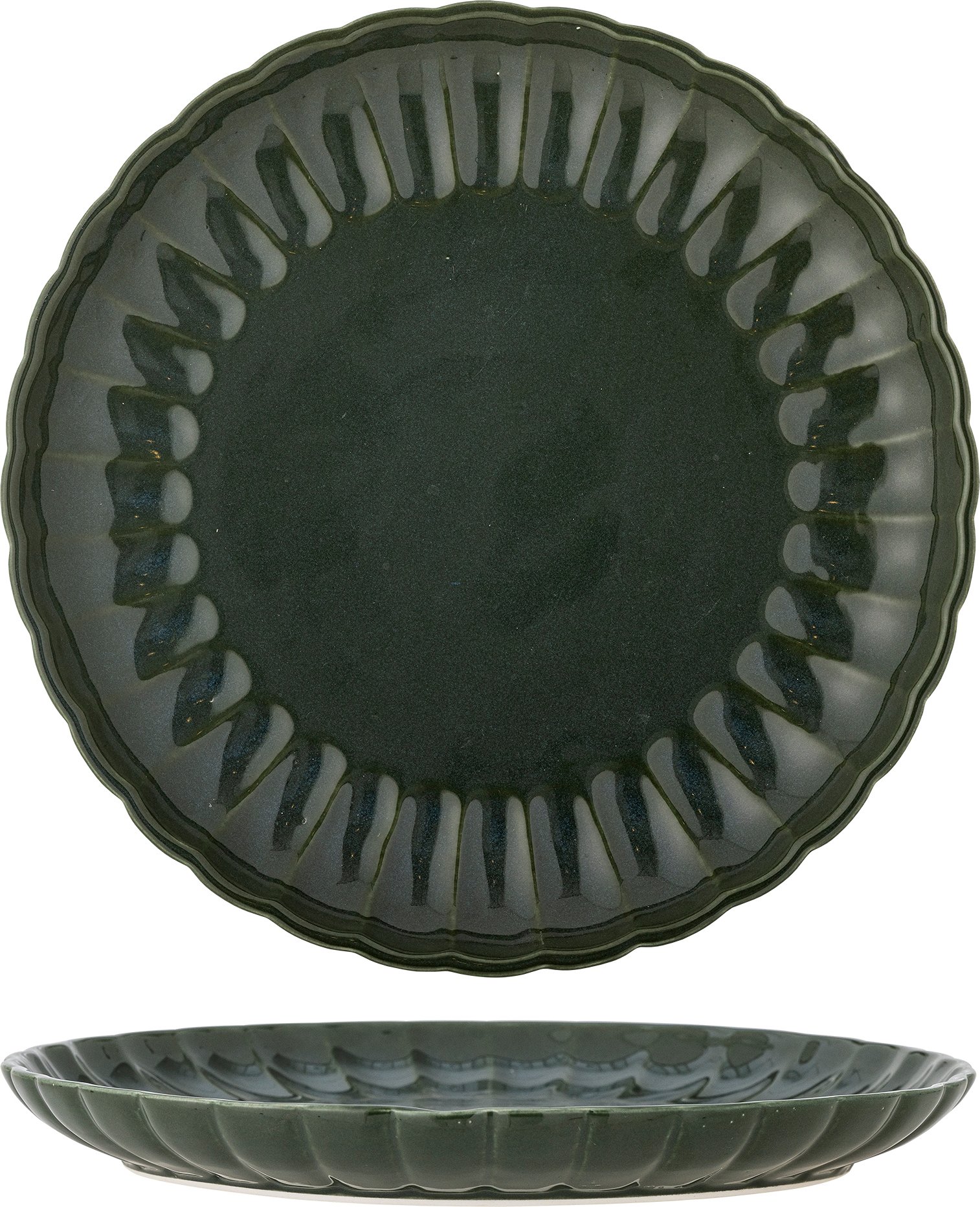 Talerz obiadowy Latina 27 cm ciemnozielony