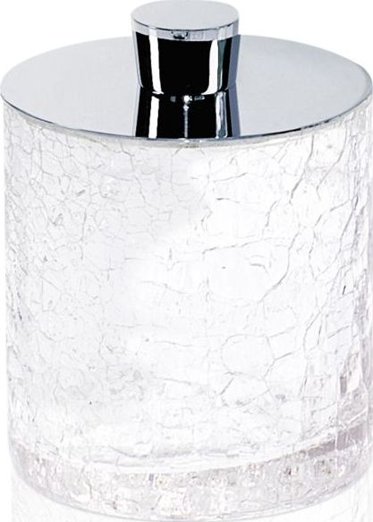 Pojemnik łazienkowy Crack chrom