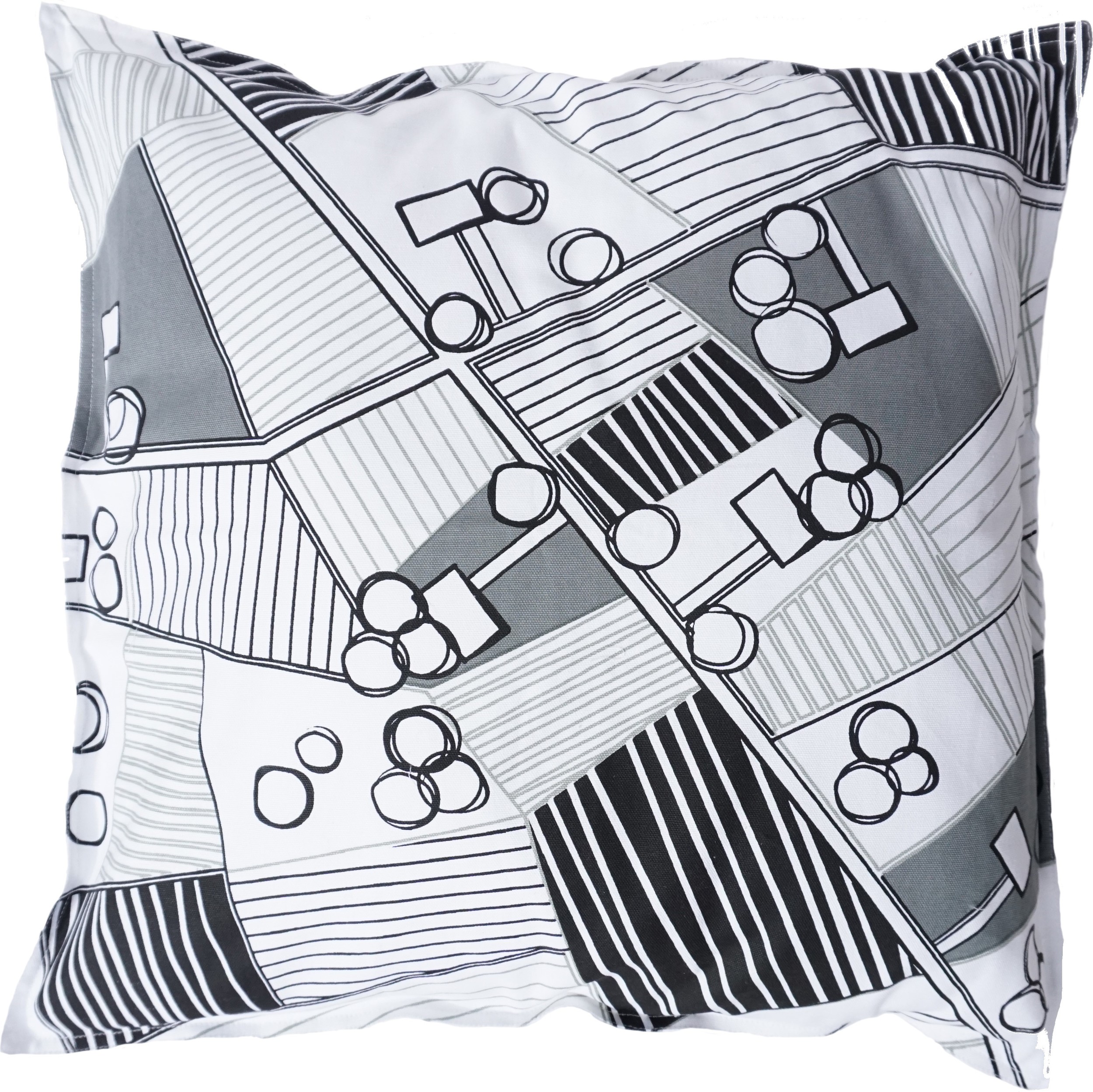 Poszewka na poduszkę Sweden from Above Countryside 50 x 50 cm