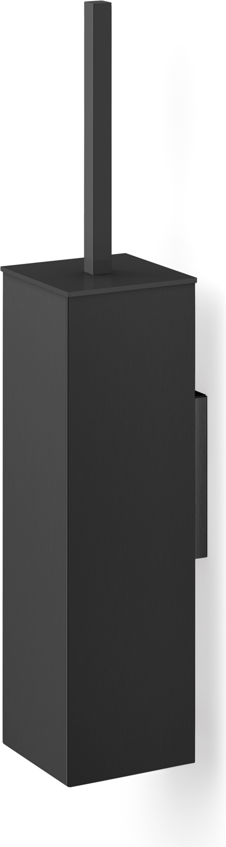 Szczotka do WC Carvo kwadratowa czarna wisząca