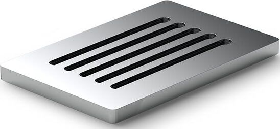 Mydelniczka Club prosta chrom