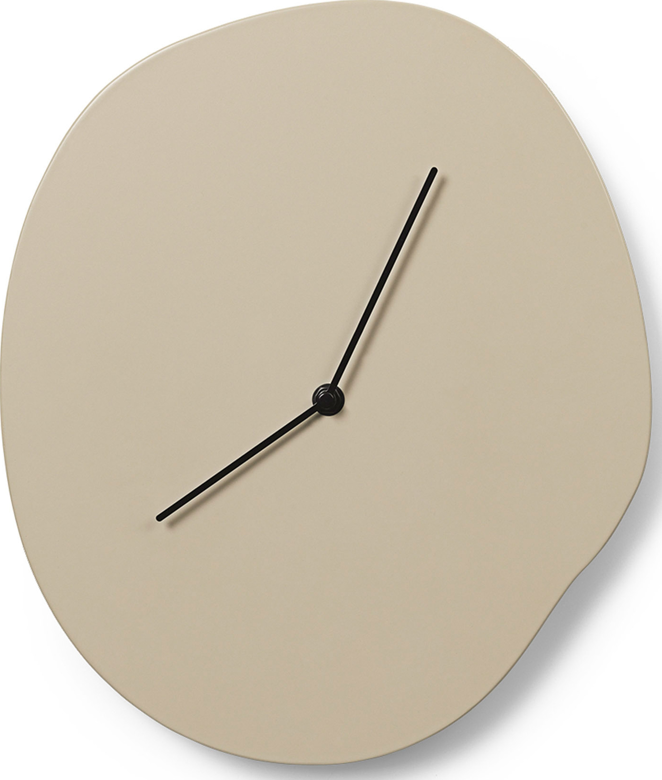 Zegar ścienny Melt w kolorze kaszmiru