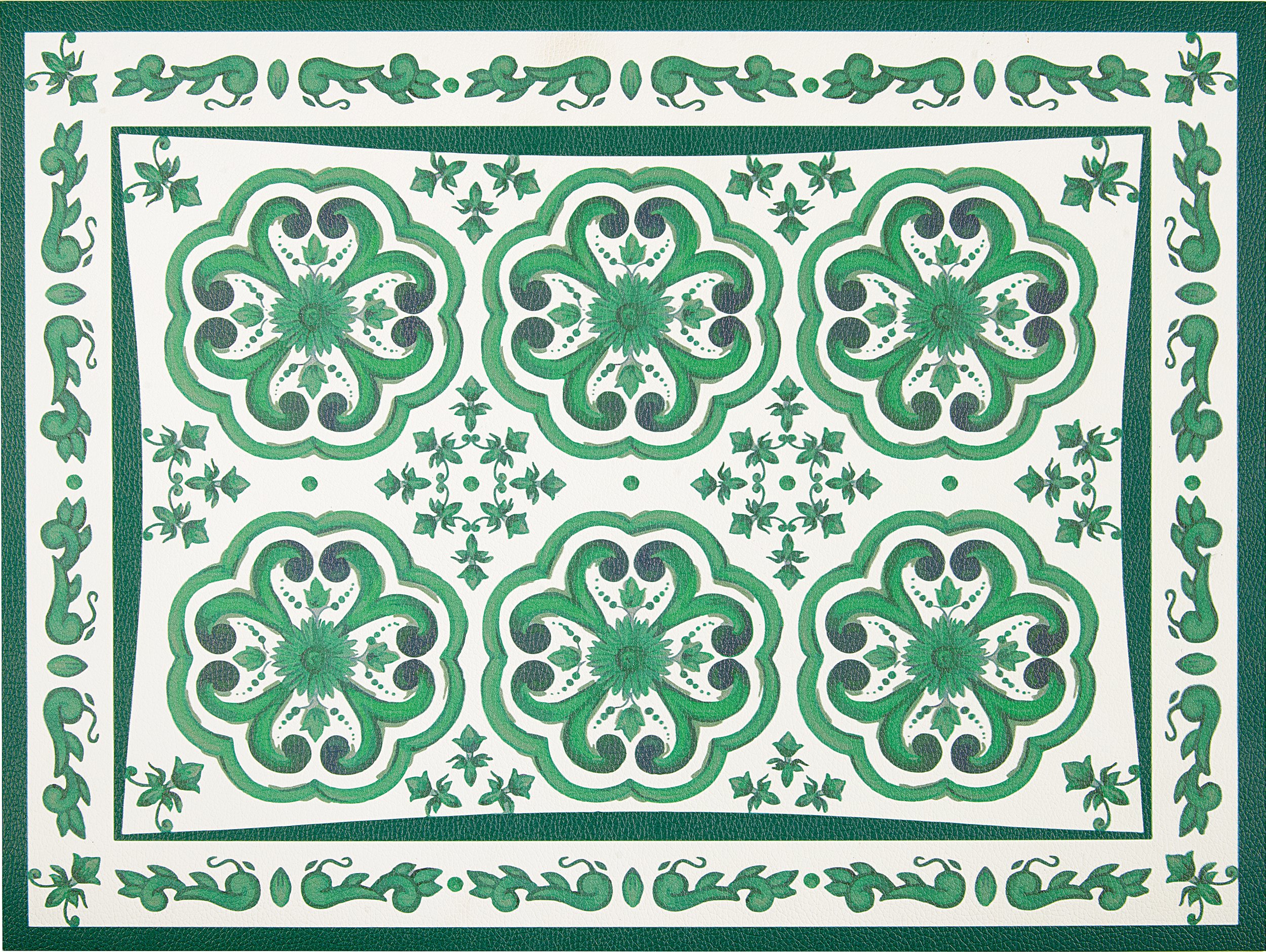 Podkładka pod talerz Blues 33 x 44 cm szmaragdowa