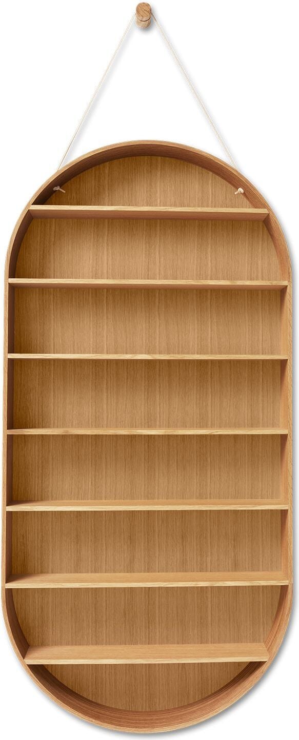 Półka Oval Dorm naturalny dąb