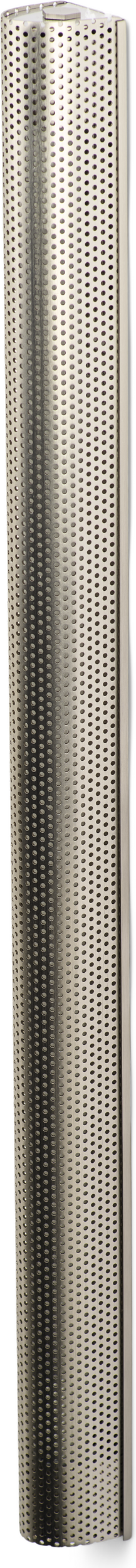 Kinkiet Radent 67 cm stalowy