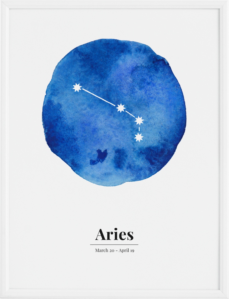 Plakat Aries 30 x 40 cm