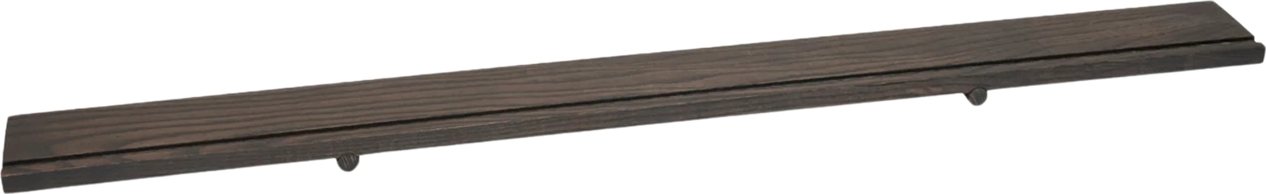 Półka ścienna Pieni 88 cm ciemny jesion