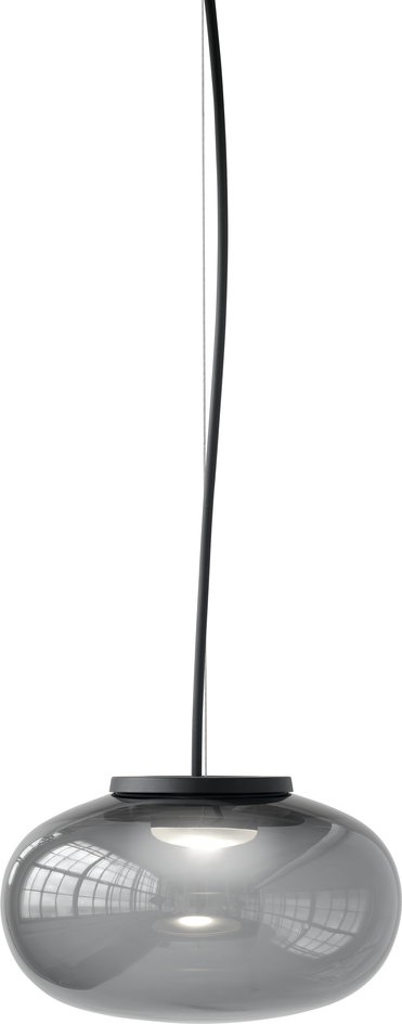 Lampa wisząca Karl-Johan 23 cm szara