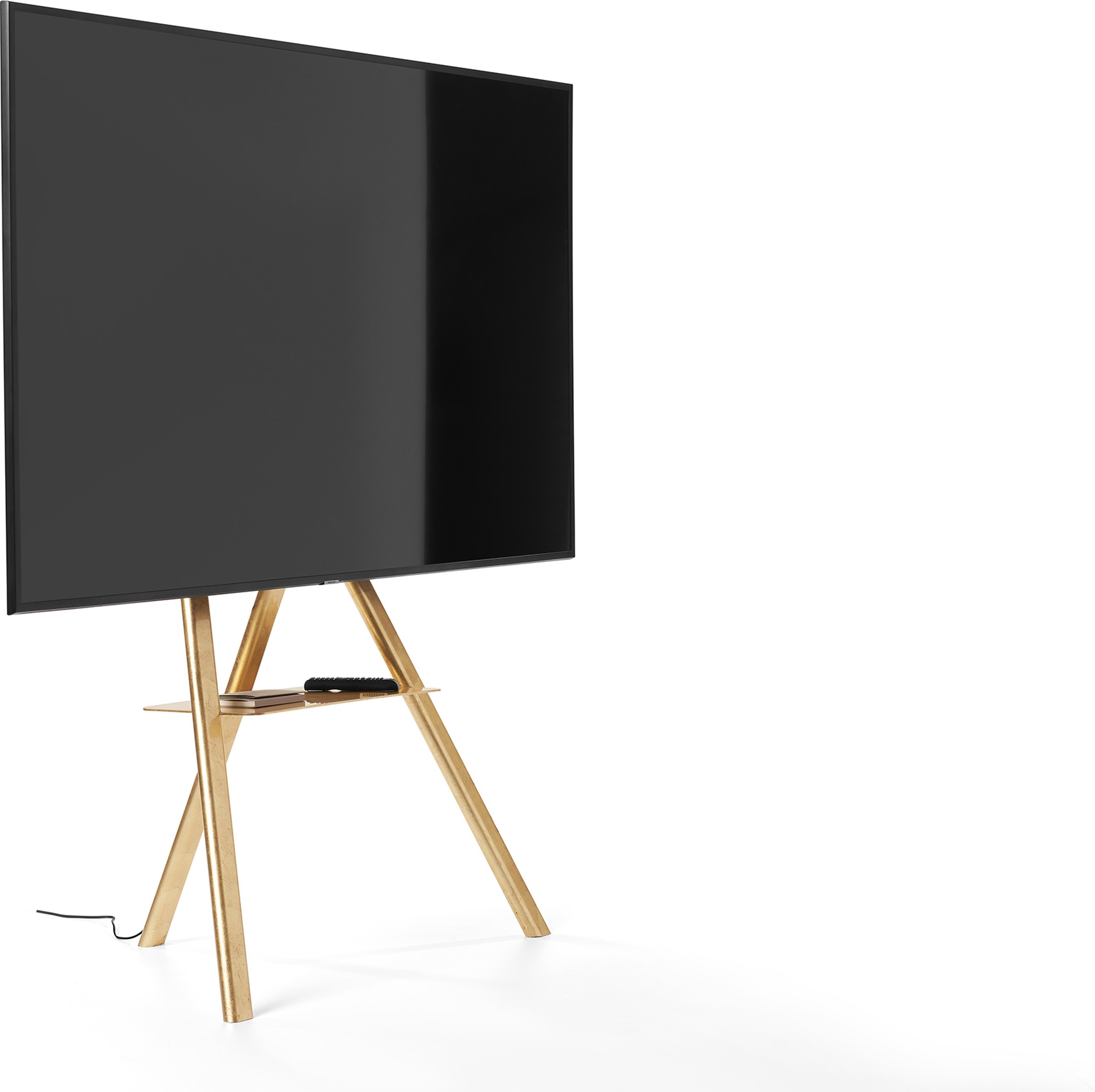 Stojak pod tablicę lub ekran Cartesio złoty