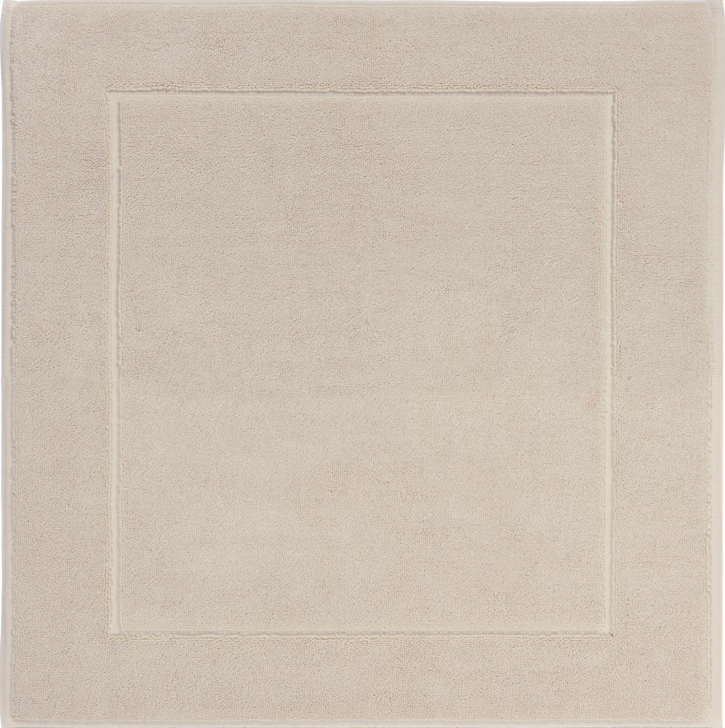 Dywanik łazienkowy London 60 x 60 cm jasnobeżowy