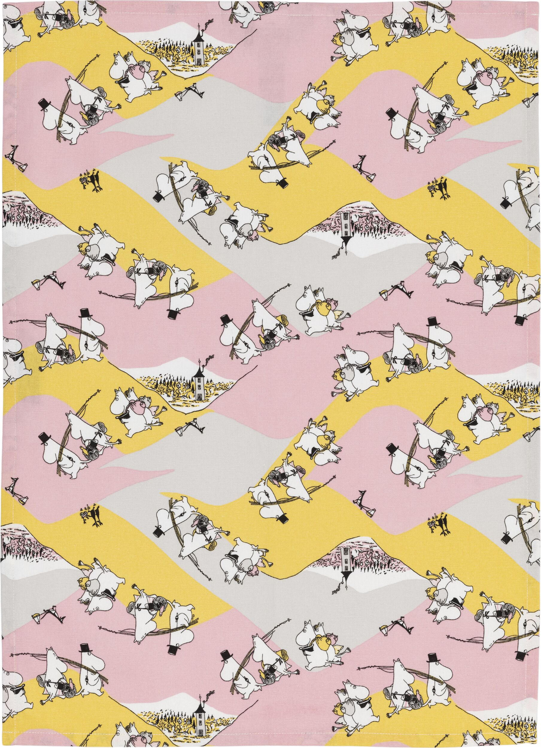 Ścierka kuchenna Arabia Finland Muminki Family Time 50 x 70 cm