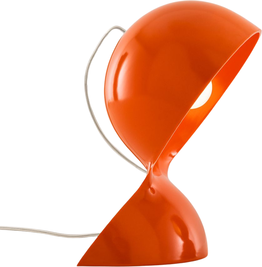 Lampa stołowa Dalù 26 cm pomarańczowa