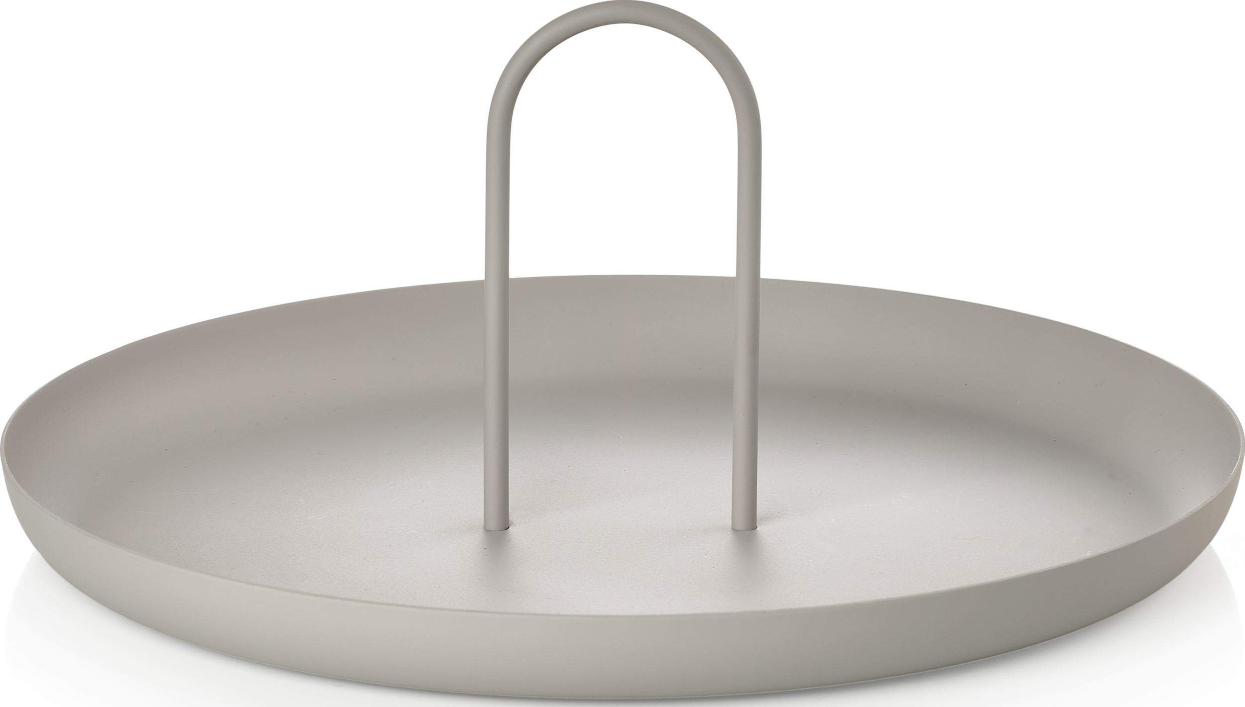 Taca do serwowania Singles duża jasnoszara