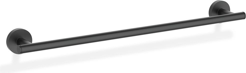 Wieszak reling na ręczniki Basic 50 cm czarny mat