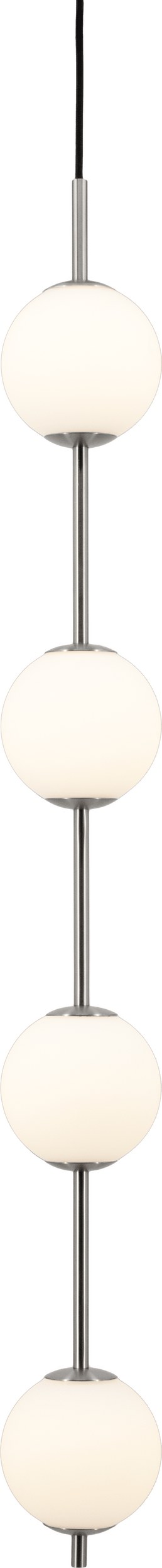 Lampa wisząca Audrey 4 stalowa