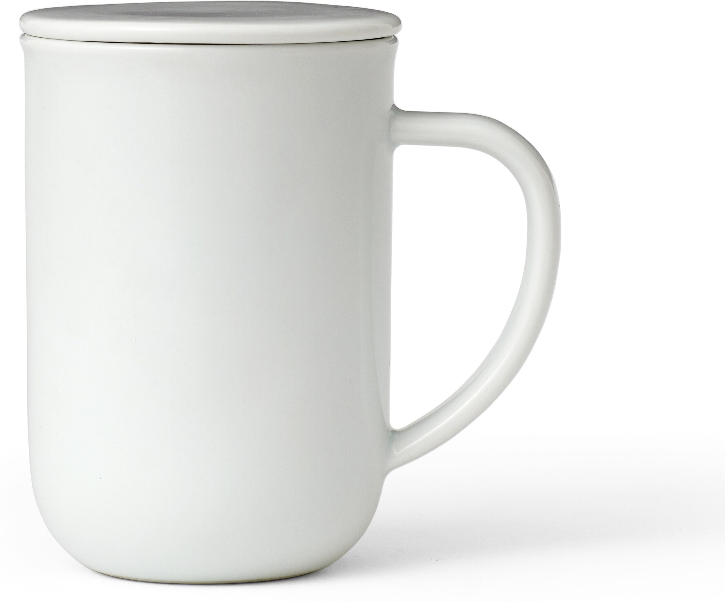 Kubek Minima Balance z zaparzaczką biały