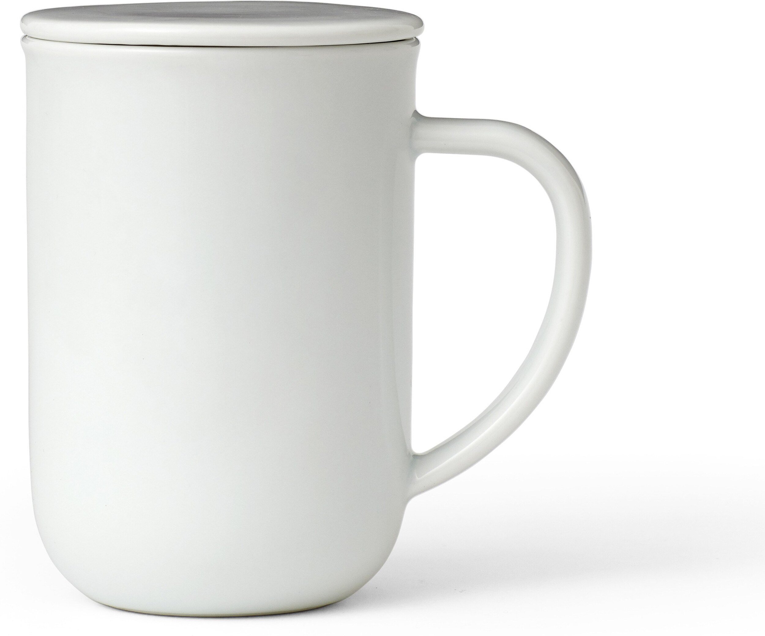 Kubek Minima Balance z zaparzaczką biały