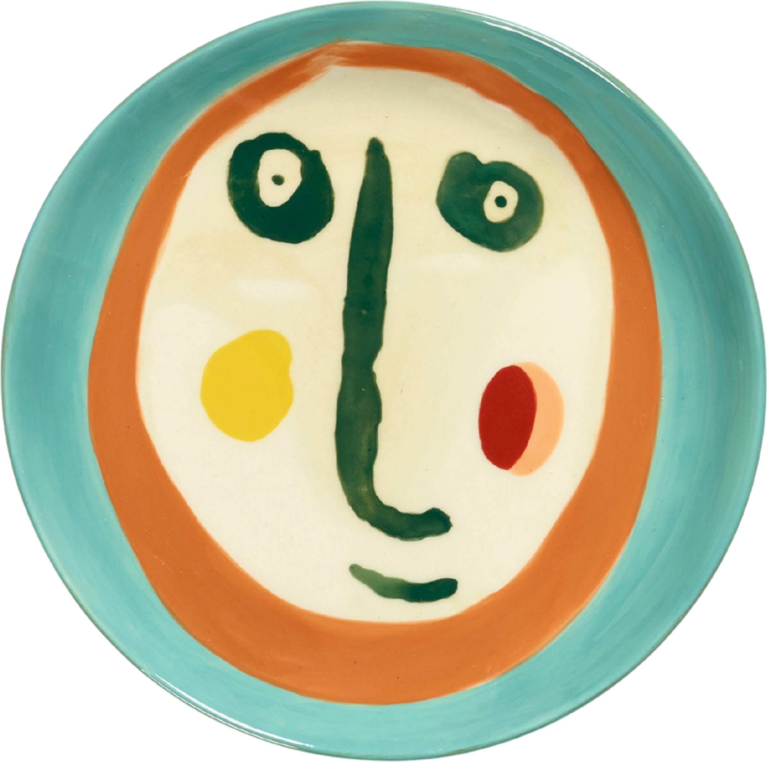 Talerz deserowy Feast Face 2 16 cm