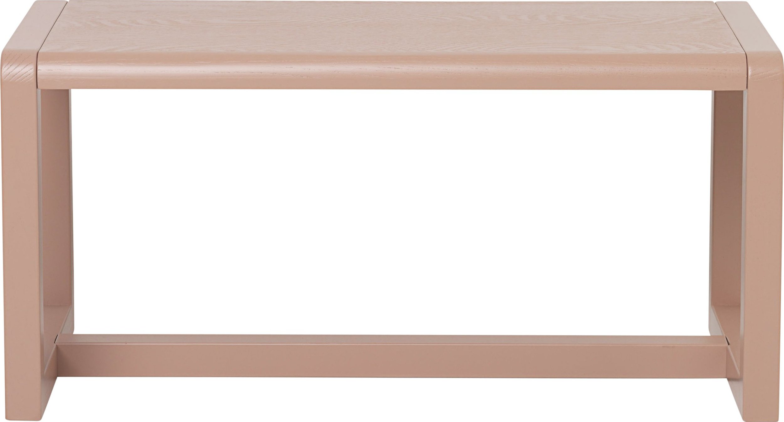 Ławka Ferm Living Mały Architekt różowa